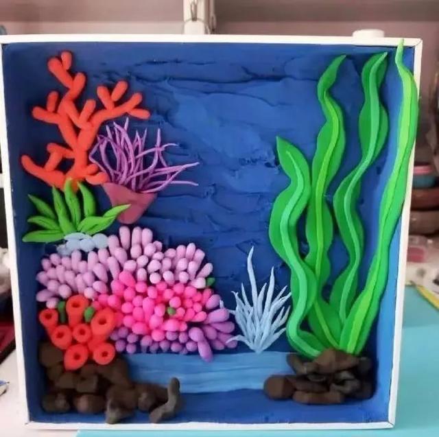 简单的粘土手工，简单创意粘土手工