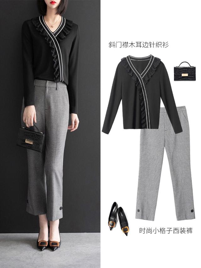 精致时髦的职场穿搭，看看我们的时髦OL是怎么搭配知性通勤风的