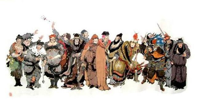 张顺的绰号是什么，水浒传里面的人物绰号大全（施耐庵给四位梁山好汉改绰号）