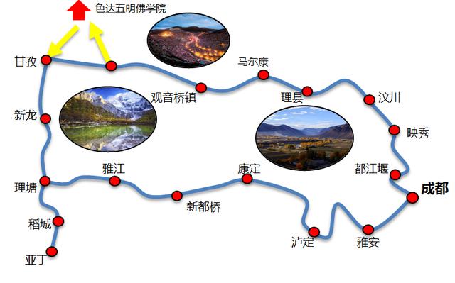 稻城亚丁色达自由行旅游攻略，此生必去的红川西佛国秘境