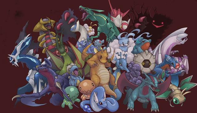 神奇宝贝中所有龙系精灵，龙系的最强杀手