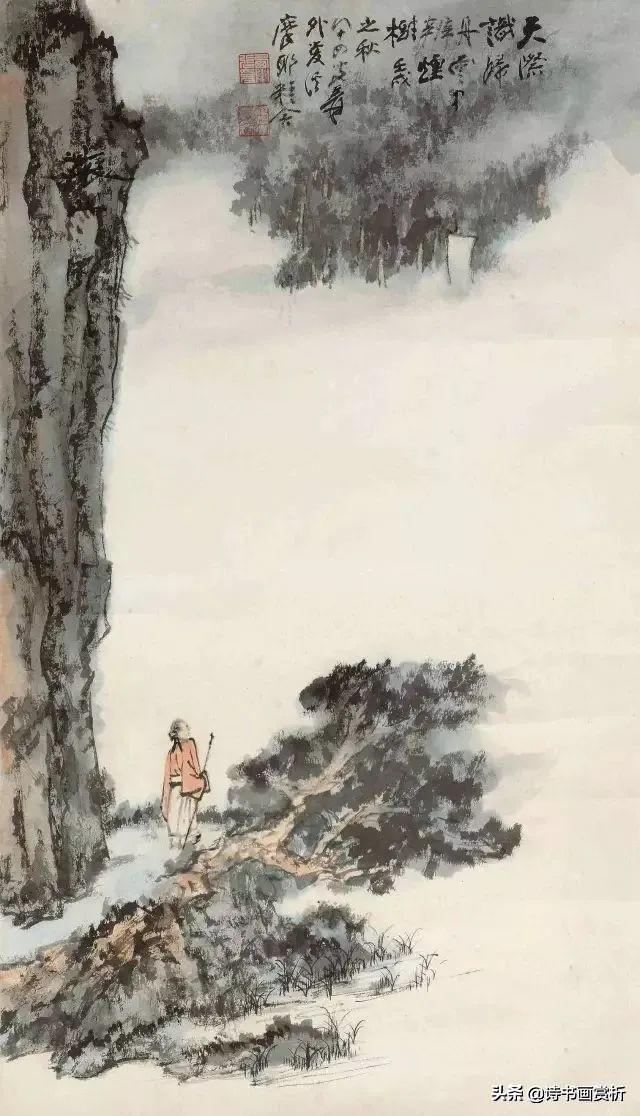 谷口春残黄鸟稀，涧水空山道柴门老树村赏析