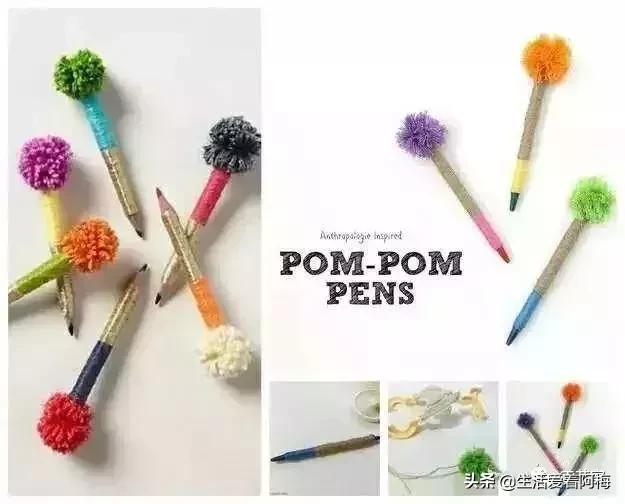 适合小孩的毛线手工，毛线小手工合集