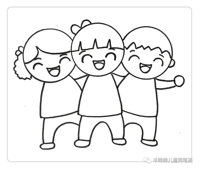 六一儿童节的画，六一儿童节简笔画画法（学画漂亮的儿童节简笔画）