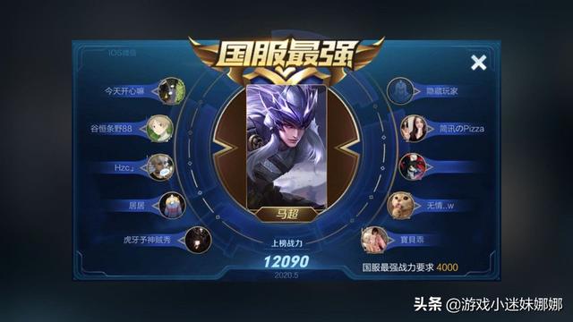 王者荣耀五虎上将，王者荣耀新英雄五虎将哪个最强（王者荣耀五虎上将国服上榜战力排行）