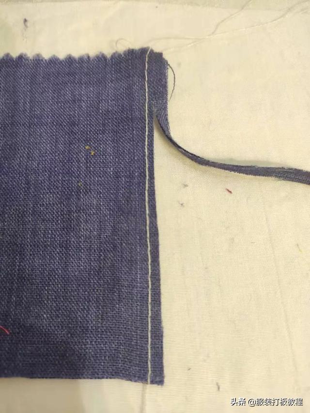 缝衣服单层锁边缝法，5种缝法教你没有锁边机如何做衣服