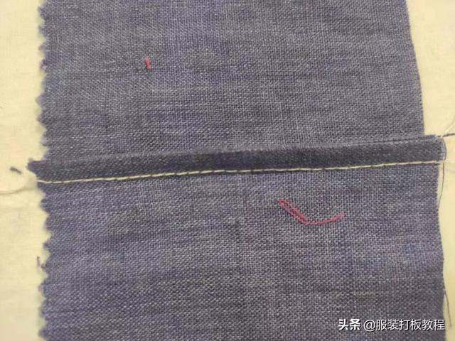 缝衣服单层锁边缝法，5种缝法教你没有锁边机如何做衣服