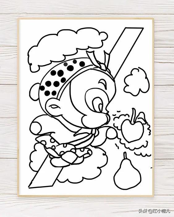 孙悟空大闹天宫幼儿园绘画，李翔绘画《闹天宫》连环画全图欣赏