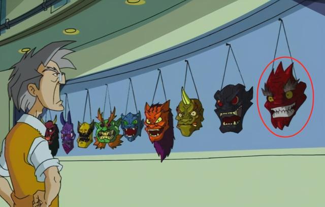 成龙历险记十大面具，成龙历险记中的十大面具