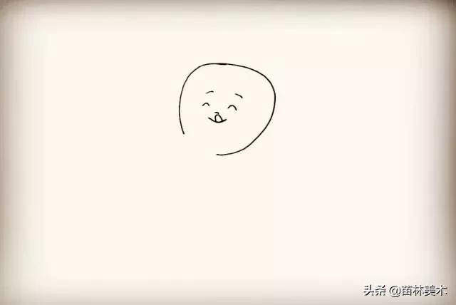 简笔画入门10张，一组零基础学员荷花简笔画作品