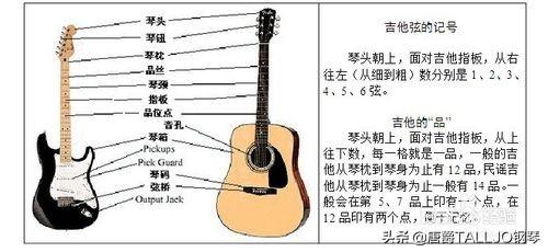 吉他教学入门零基础新手第一课，吉他基础教程入门知识