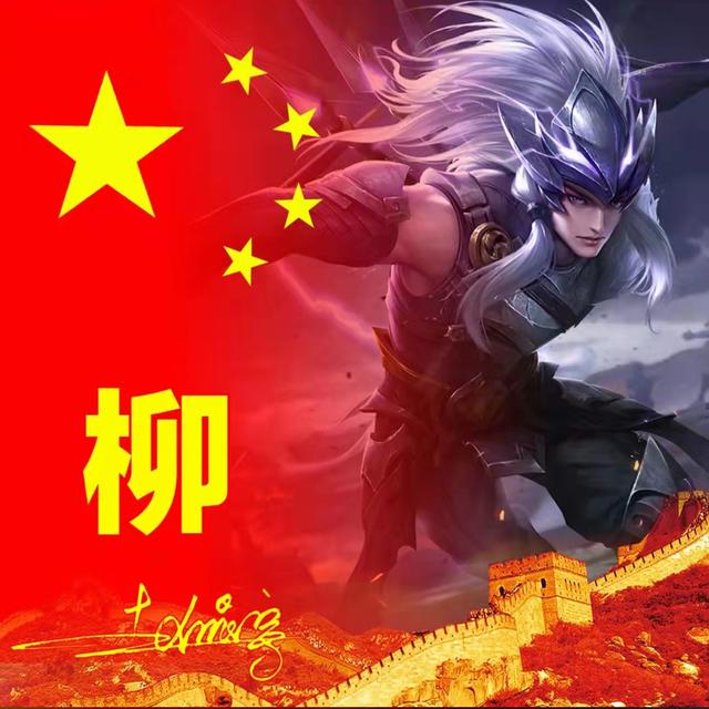 100张姓氏头像带国旗，五星红旗姓氏头像