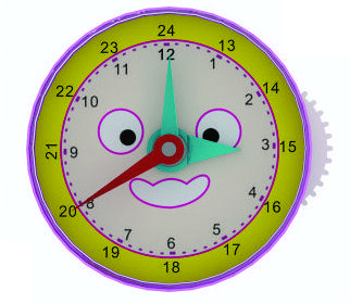 小学生钟表制作方法，为小朋友制作一个钟表