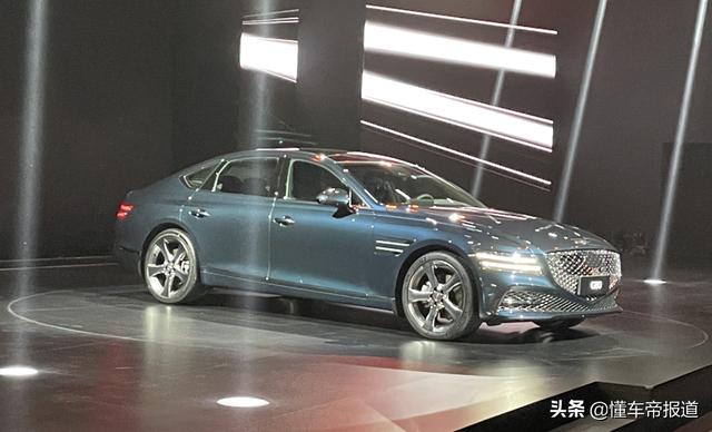 New Car Genesis Officially Landed In China G80 Gv80 Debut Do You Want To Buy It Daydaynews