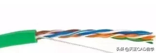 超六类双屏蔽网线什么样子，老师傅带你看懂屏蔽网线