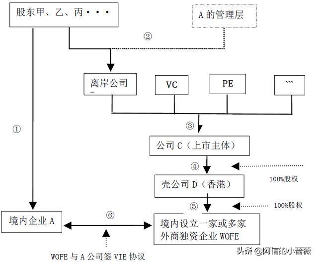 什么是企业的vie架构，VIE模型中这些壳公司