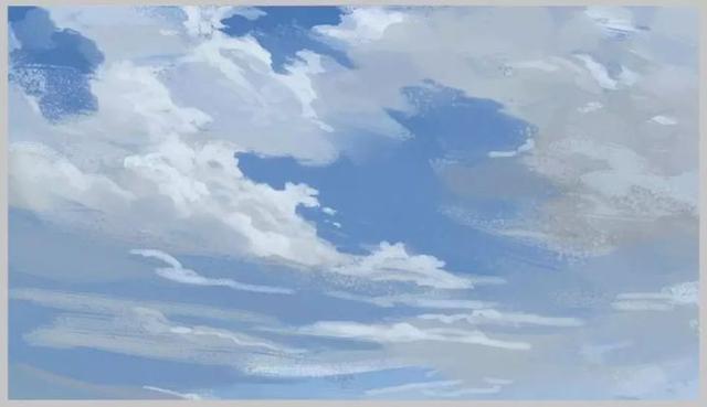 画云的画法教程，分步骤讲解云的三种画法