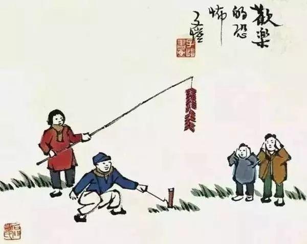 丰子恺漫画全集，丰子恺最著名的十幅漫画图（丰子恺100幅漫画处处是真）