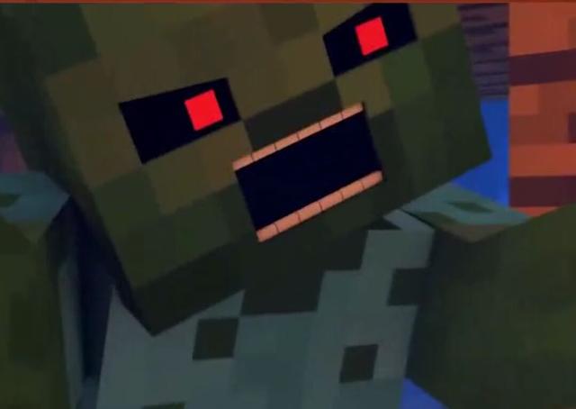 我的世界村民和僵尸你看懂了什么，全部村民都是僵尸的村庄是怎么回事