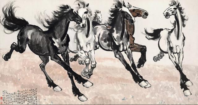 九州无事乐耕耘，徐悲鸿最美十幅画