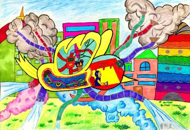 未来的科幻主题绘画简单，科幻画主题系列作品20张