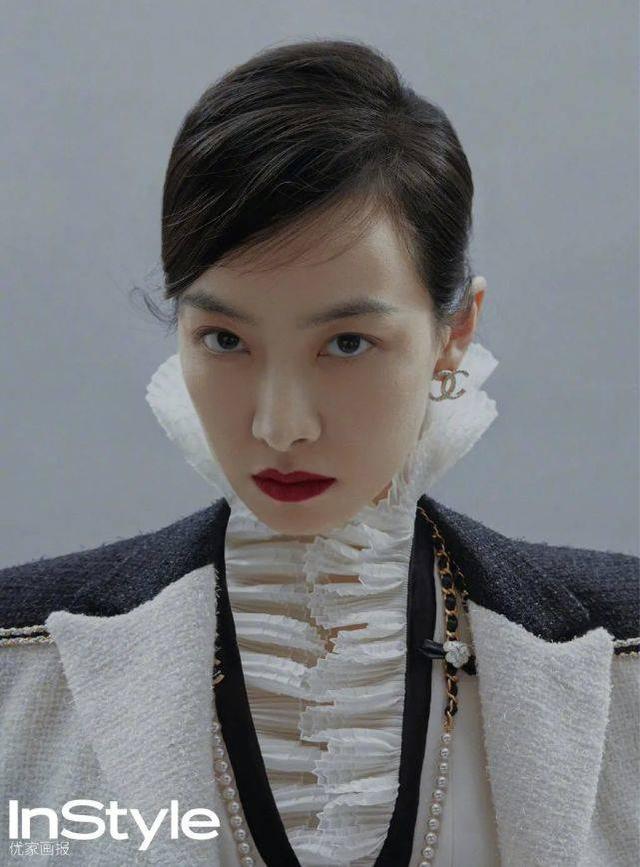 宋茜雜志大片出爐，穿復古女郎單品質感十足，真是「天生發光體」 娛樂八卦吃瓜 第7张