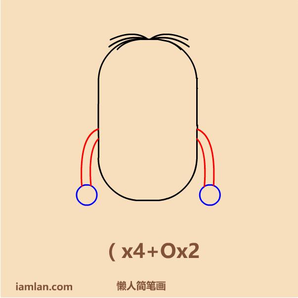 怎么画小黄人超级可爱，卡通人物简笔画：小黄人怎么画