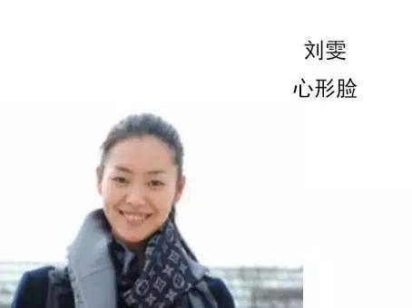 每一个人的脸长相都像明星，你喜欢那个明星的脸形