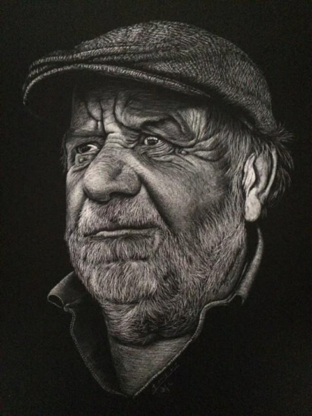 刮刮画作品大赏，刮画被他玩到极致