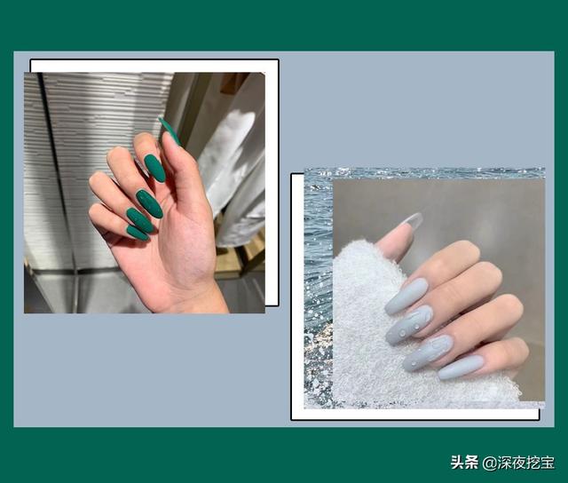 超级显白的基础款美甲，显白显嫩的美甲来一波儿~