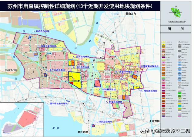 苏州吴中区甪直未来发展，苏州市吴中区甪直镇规划调整