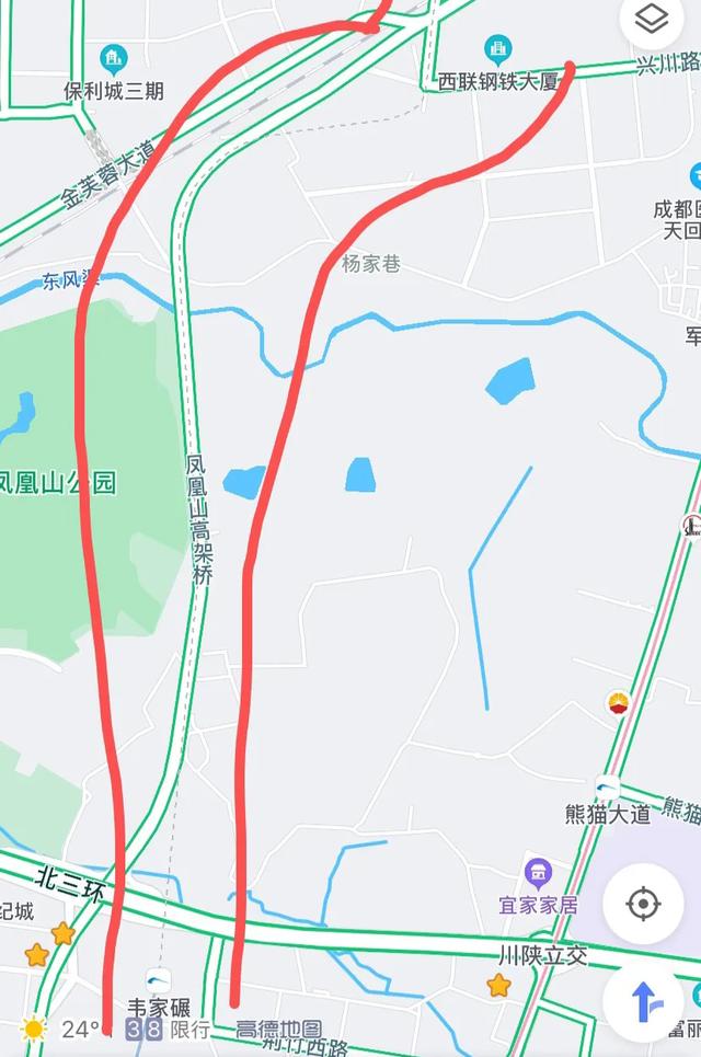 成都地铁1号线三期，成都一号线北延了
