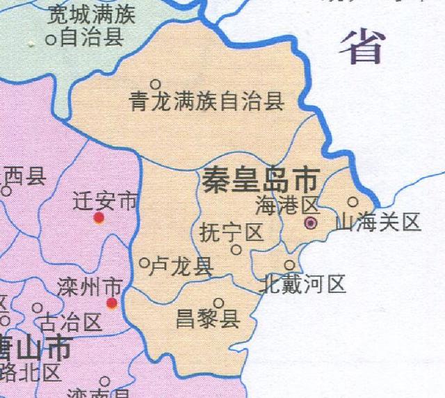 秦皇岛市各区县人口，秦皇岛9区县人口一览