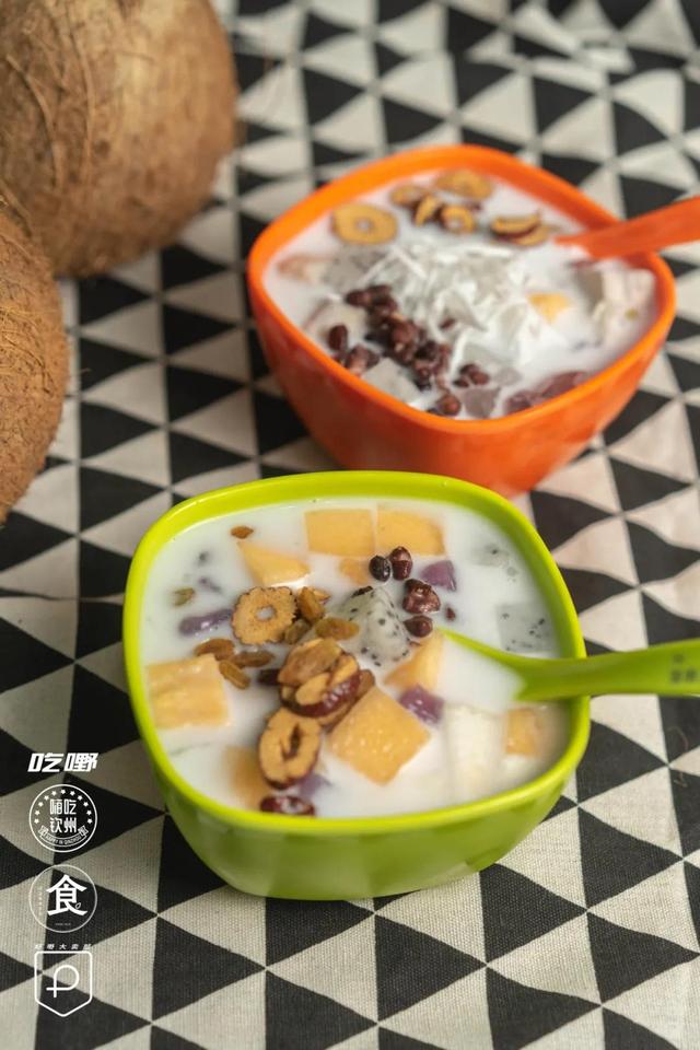 正宗海南椰汁，海南来的椰汁清补凉