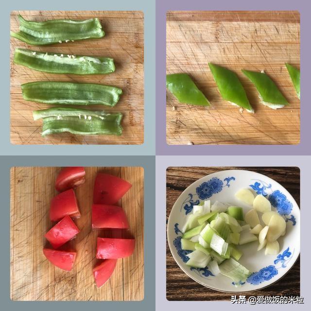尖椒土豆片儿怎么炒的，家常的做法饭店的味道