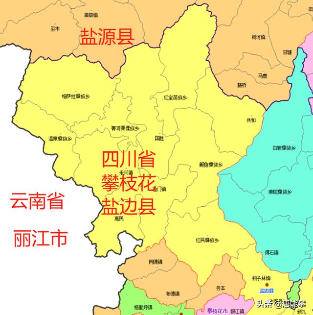 攀枝花3区2县44乡镇人口，攀枝花地区各县人口