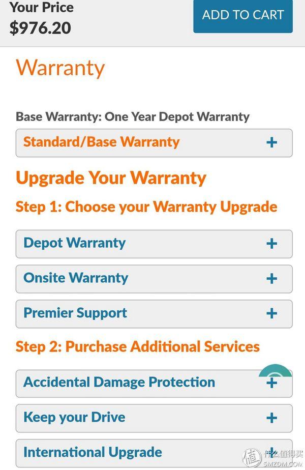 联想美国官网查看配置，i7-1065G7+16GB内存