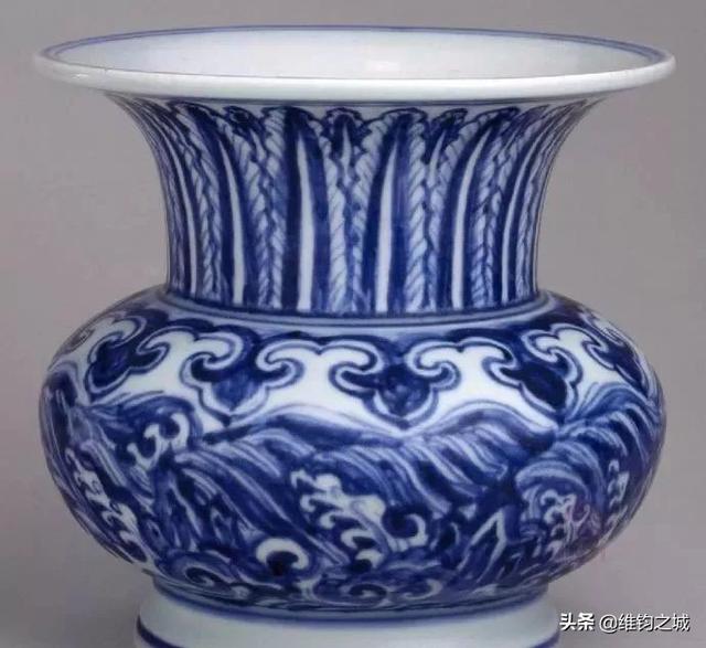 真品元青花瓷器底部特点，元青花瓷底足辨识