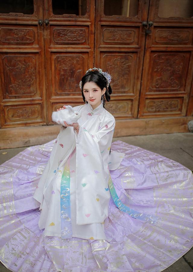 明制汉服发型无发包简单又好看，明制汉服发型教程