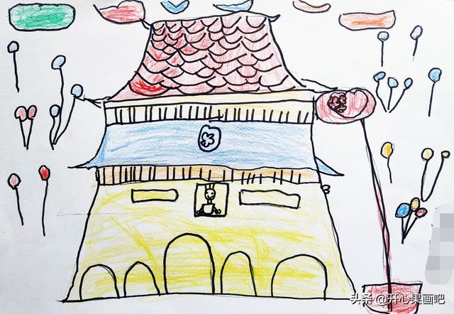 带天安门的儿童画,儿童画 带天安门的儿童画,儿童画