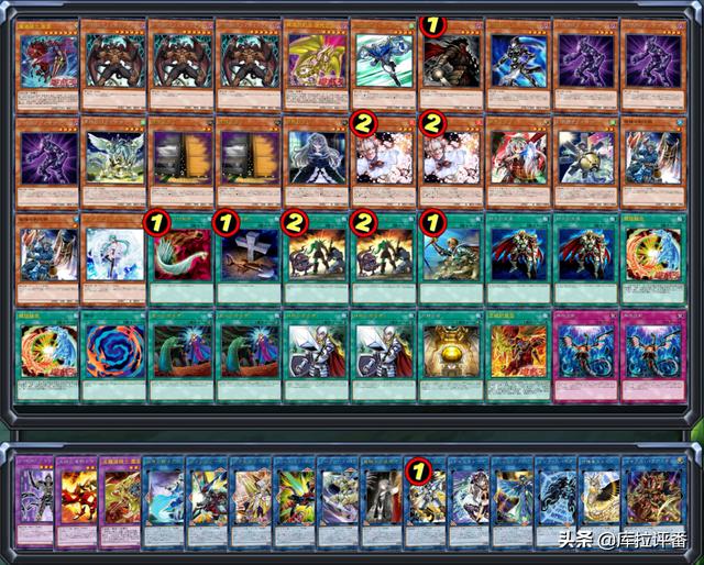 游戏王卡组构建，游戏王主流卡组构筑