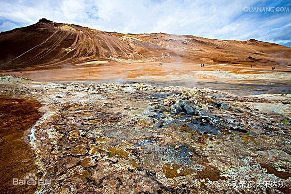 冰岛的地理位置以及邻国，北大西洋中的一个岛国
