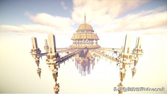 我的世界最好的城堡和豪宅，盘点我的世界里颜值爆表的四座空中之城