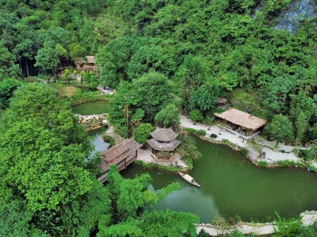 重庆酉阳桃花源，四川省重庆市酉阳县桃花源景区（有世人向往的桃花源）