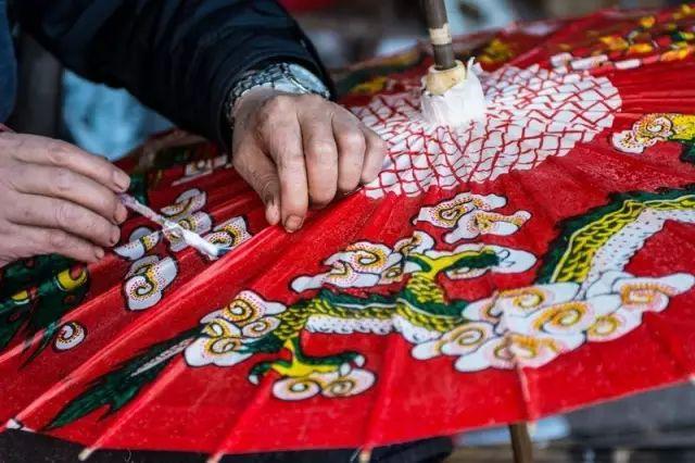 非遗花纸伞，遇见非遗油纸伞