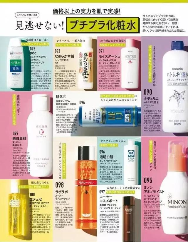 平价日本化妆水排行，这些爽肤水口碑超好