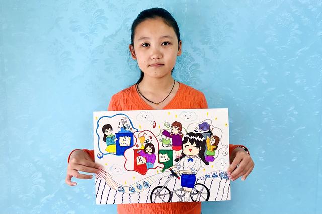 二年级垃圾分类绘画作品，沈阳小学生垃圾分类绘画作品展示