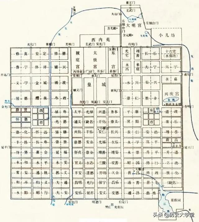 西安明城墙在唐长安城，唐长安城城墙遗址今安在