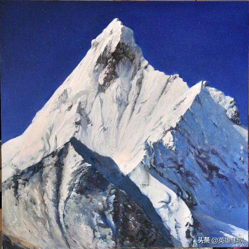 梅里雪山4200海拔观景台，梅里雪山海拔仅6740米