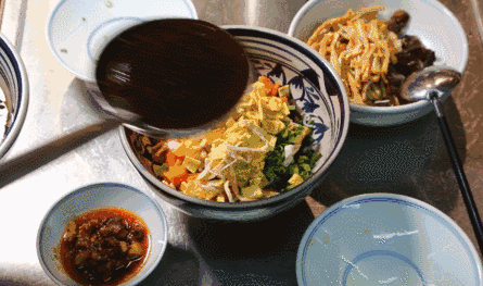 岐山臊子面图片，家庭版岐山臊子面的臊子做法（拌饭、炒菜、吃面都不错）